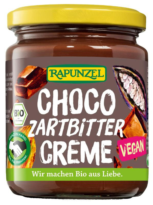 Produktfoto zu Choco Zartbitter Creme vegan