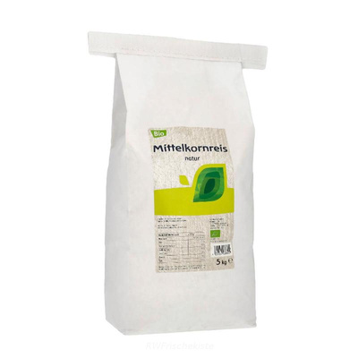 Produktfoto zu Mittelkornreis natur 5kg