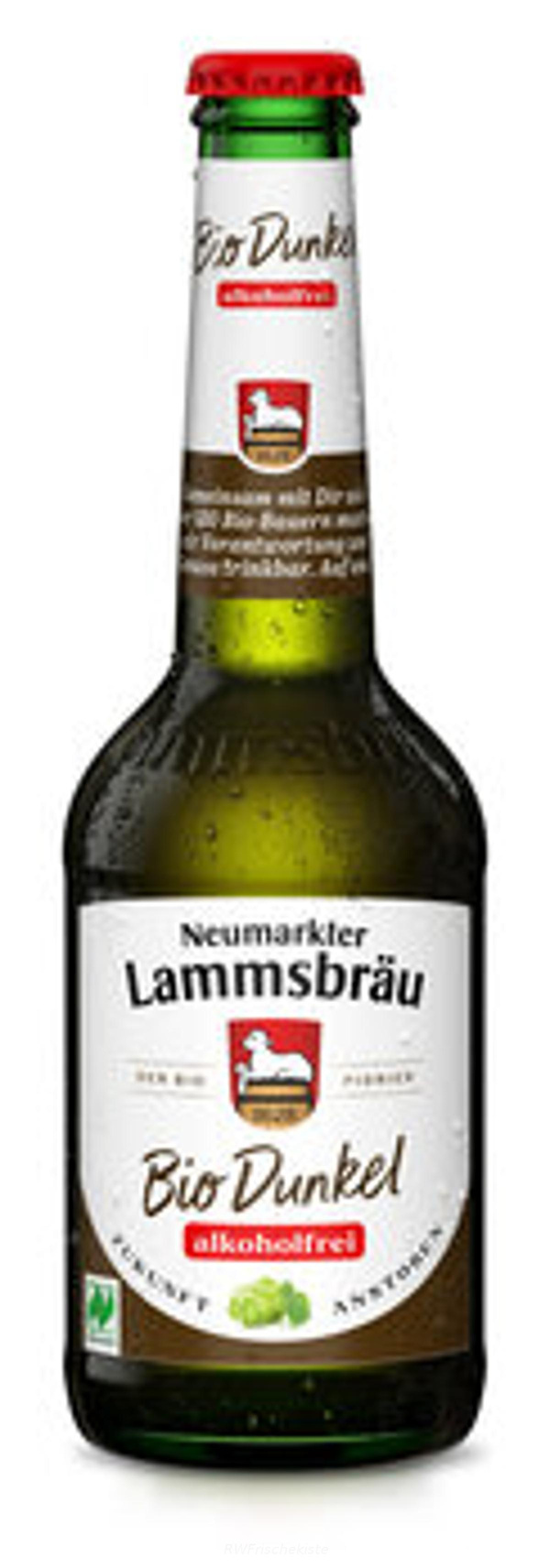 Produktfoto zu Lammsbräu Dunkel alkoholfrei Kasten