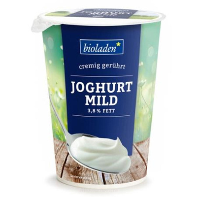 Produktfoto zu Joghurt Natur mild 3,8% Becher
