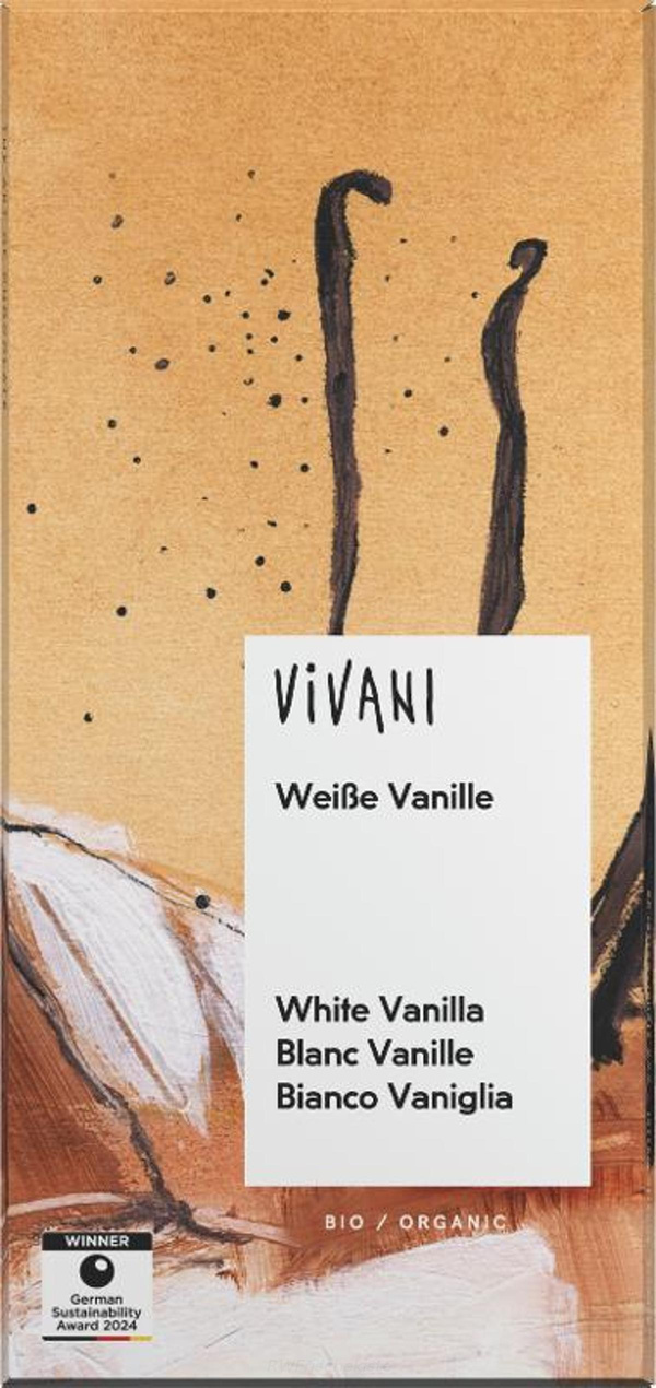 Produktfoto zu Weiße Vanille Schokolade