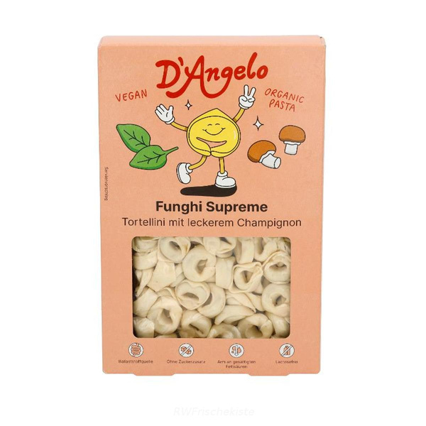 Produktfoto zu Tortellini Champignon hell vegan