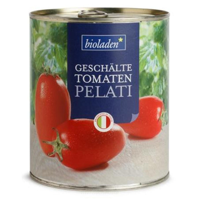 Produktfoto zu geschälte Tomaten Pelati 800g