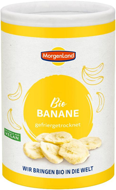 Produktfoto zu Bananenscheiben gefriergetrock