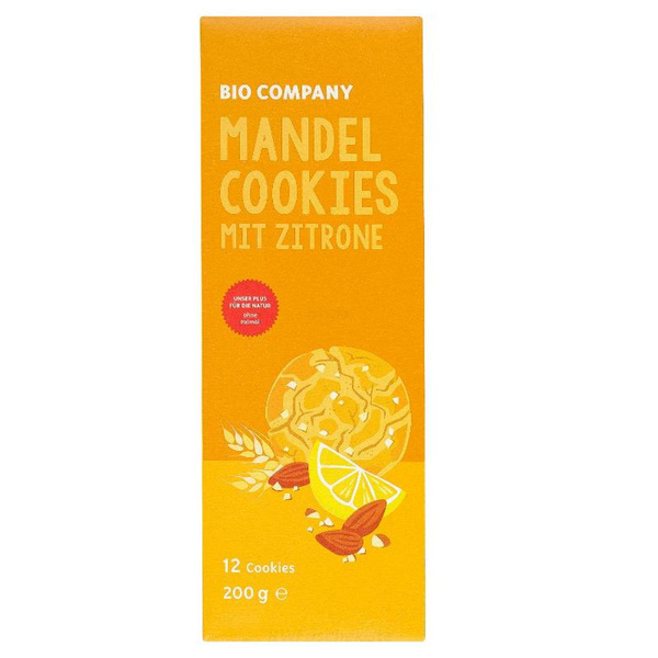 Produktfoto zu Mandelcookies mit Zitrone