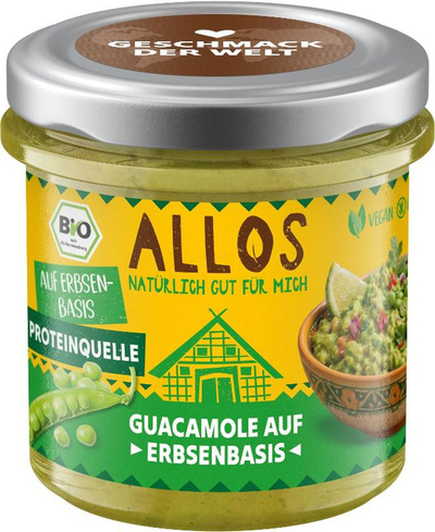Produktfoto zu proteinreicher Brotaufstrich auf Erbsenbasis