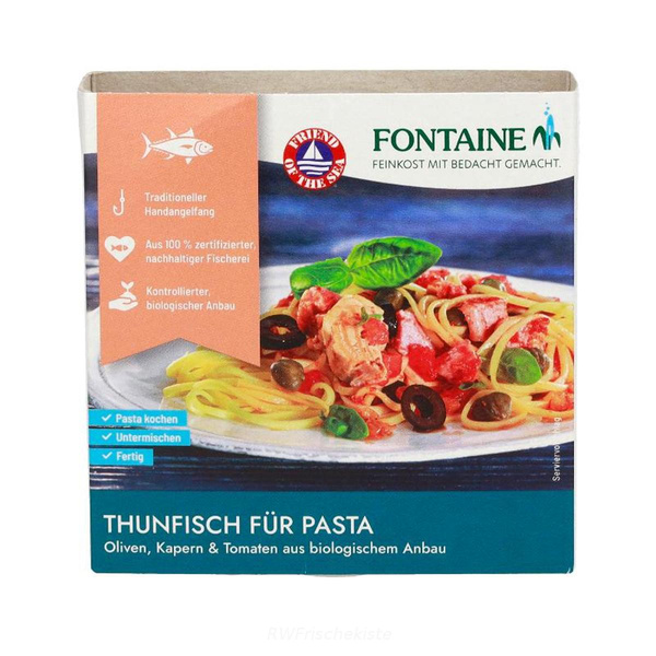 Produktfoto zu 8er Thunfisch Pasta Oliven