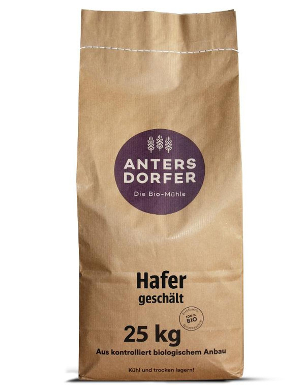 Produktfoto zu Hafer Pur (geschält) 25kg