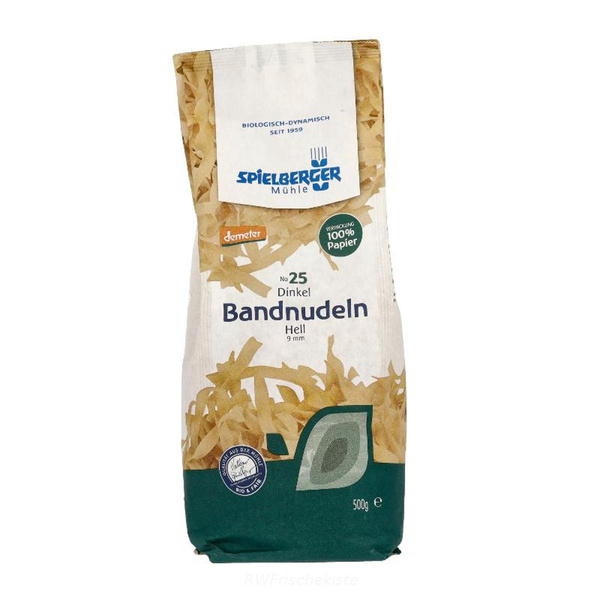 Produktfoto zu Bandnudeln Dinkel hell