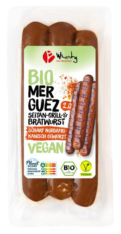 Produktfoto zu Scharfe Merguez vegan_hefefrei