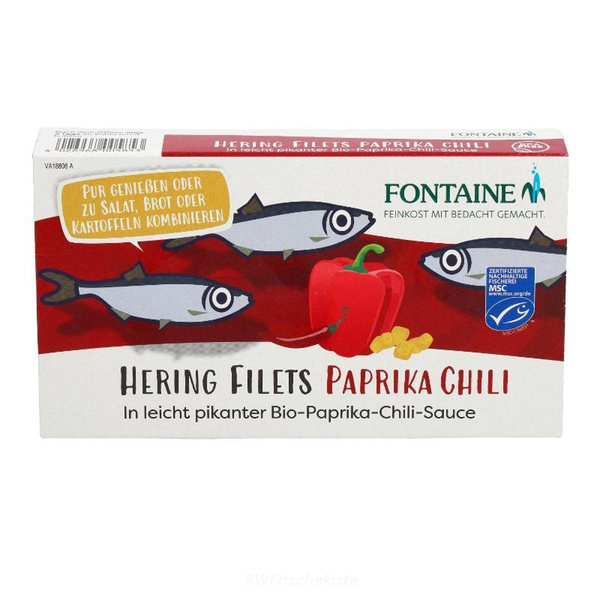 Produktfoto zu 6er Heringsfilets Paprika-Chil