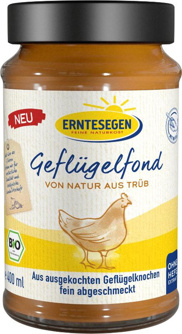 Produktfoto zu Geflügelfond (Glas)