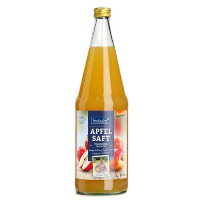 Produktfoto zu Apfelsaft Flasche