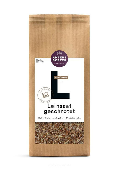 Produktfoto zu Leinsaat geschrotet