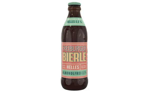 Produktfoto zu Freiburger Bierle Helles alkohlfrei