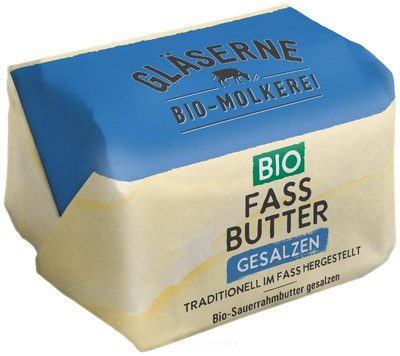 Produktfoto zu gesalzene Fassbutter Sauerrahm