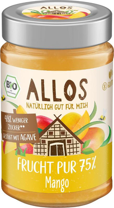 Produktfoto zu Frucht Pur 75% Mango