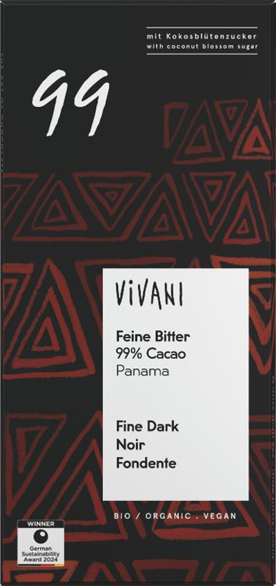 Produktfoto zu Feine Bitter 99% Cacao Panama