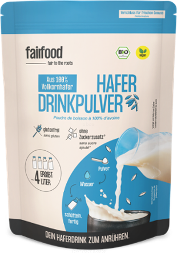 Produktfoto zu Faires Haferdrinkpulver