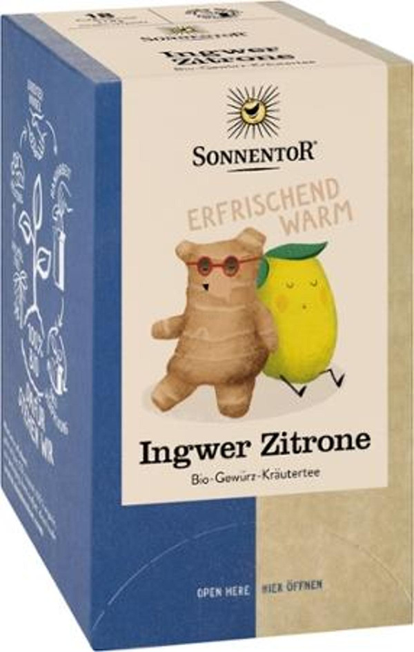 Produktfoto zu Ingwer-Zitronentee
