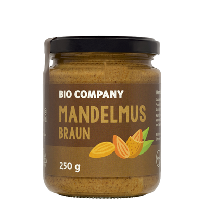 Produktfoto zu Mandelmus braun