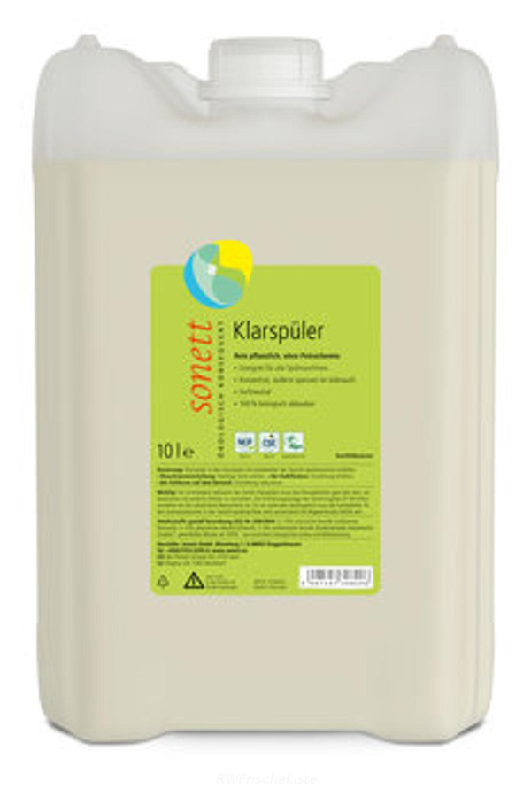 Produktfoto zu Klarspüler Sonett 10L
