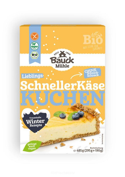 Produktfoto zu Schneller Käsekuchen Backmisch