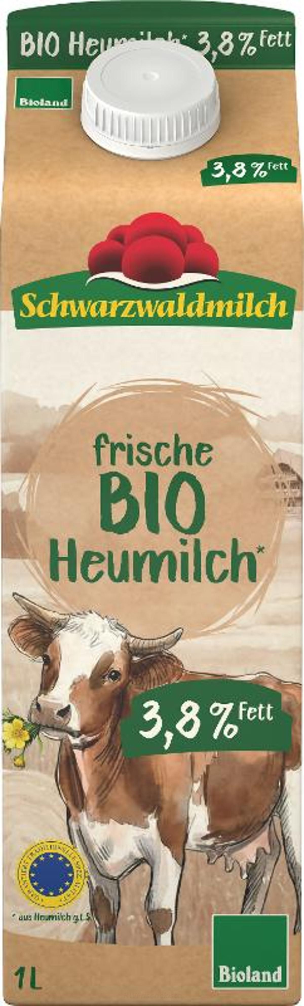 Produktfoto zu Heumilch 3,8% Tetra