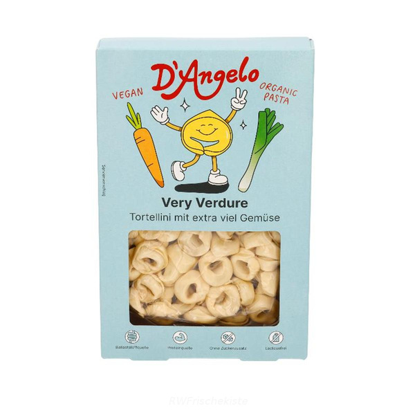Produktfoto zu Tortellini Gemüse hell vegan