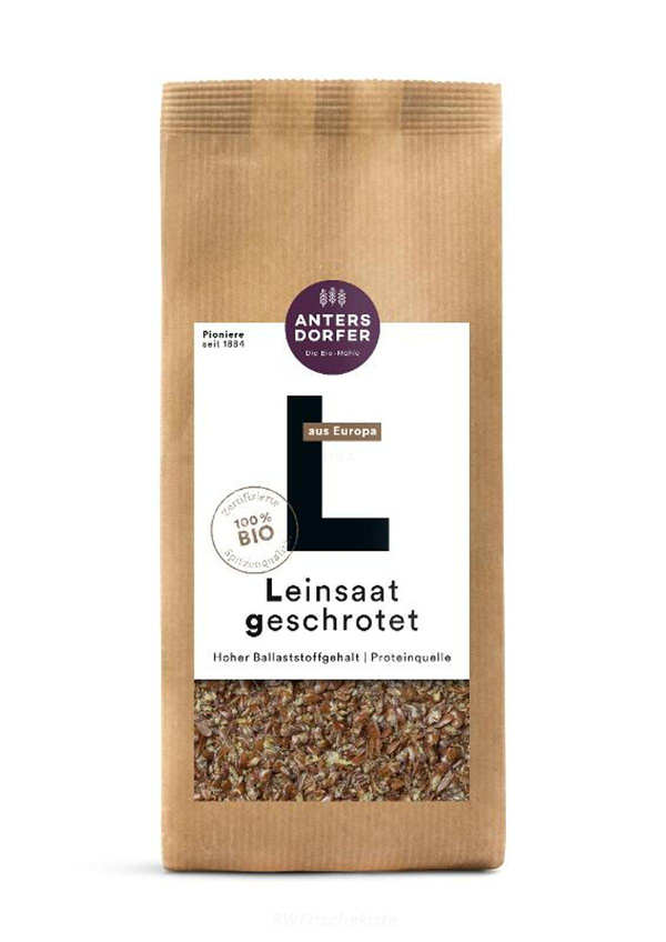 Produktfoto zu Leinsaat geschrotet