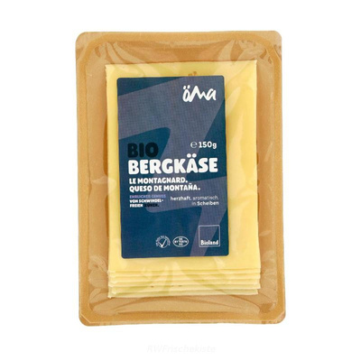 Produktfoto zu Bergkäse in Scheiben