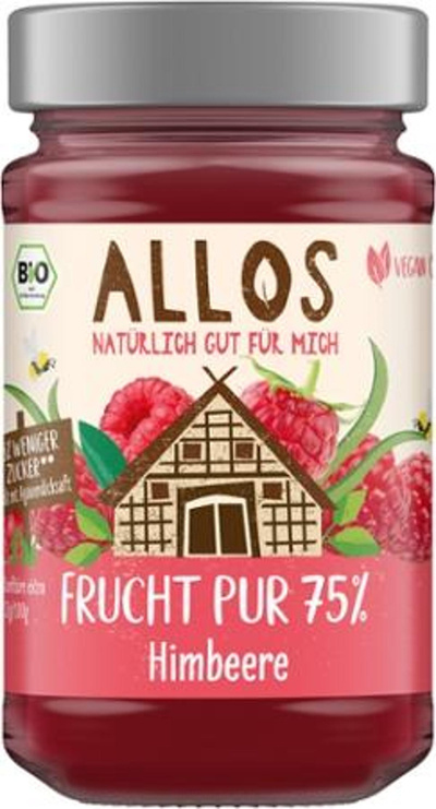 Produktfoto zu Frucht Pur 75% Himbeere