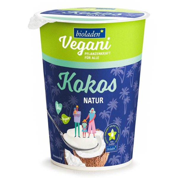 Produktfoto zu Kokos Joghurt alternative Natur