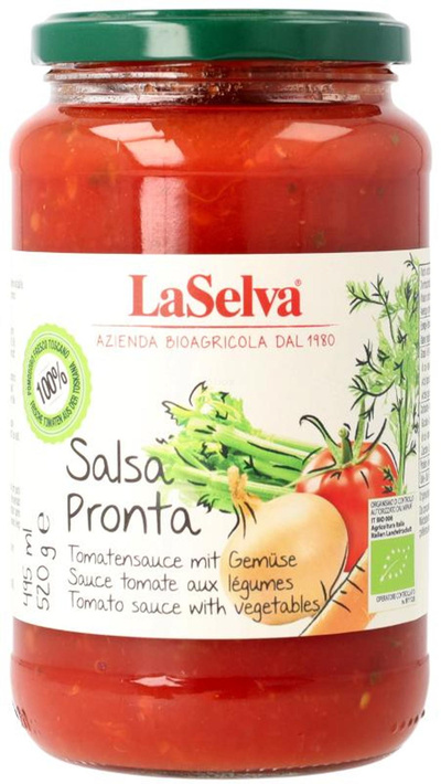 Produktfoto zu Tomatensauce klassisch mit Gemüse groß