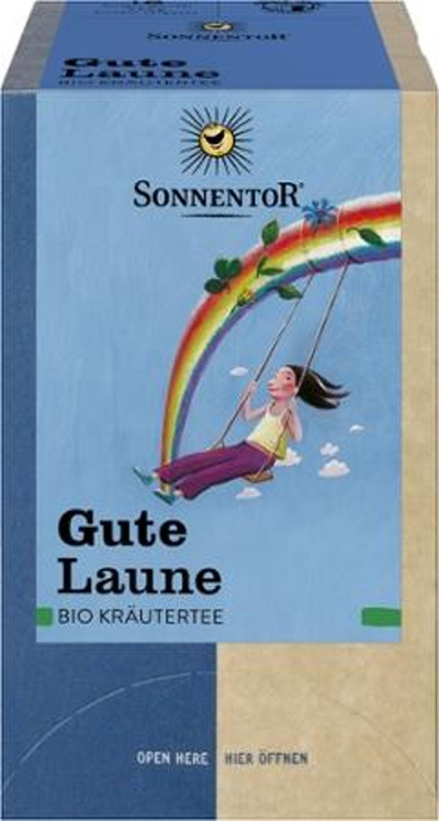 Produktfoto zu Gute Laune Kräutertee Beutel