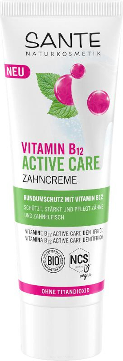 Produktfoto zu Zahncreme Vitamin B12 active c