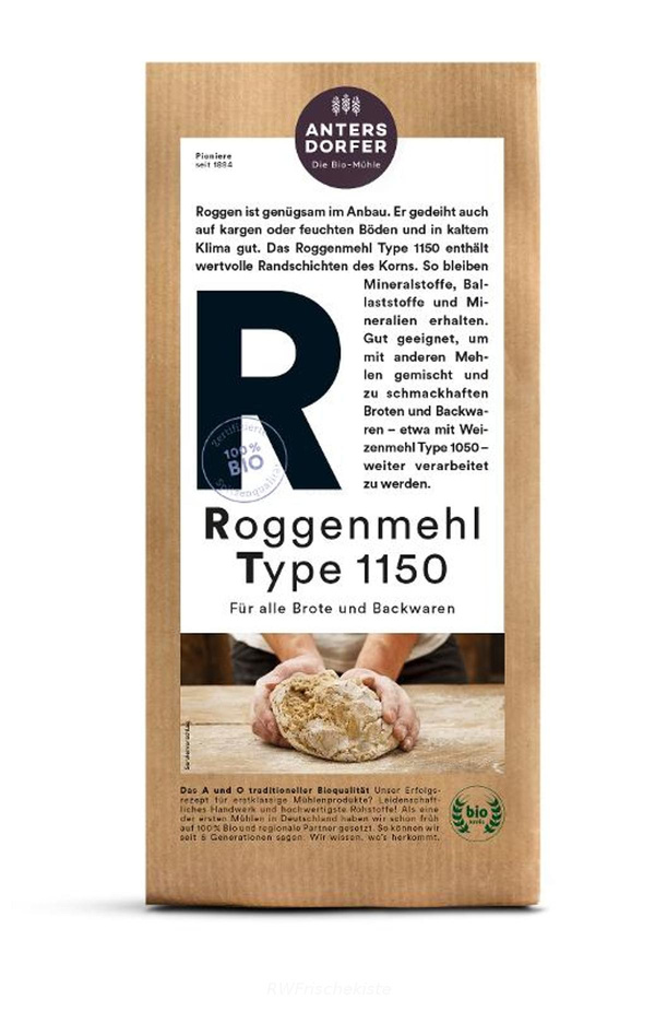 Produktfoto zu Roggenmehl Type 1150