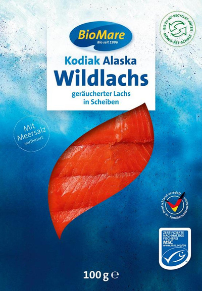 Produktfoto zu Sockeye Wildlachs, geräuchert