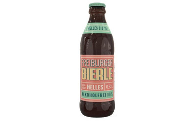 Produktfoto zu Freiburger Bierle Helles alkohlfrei