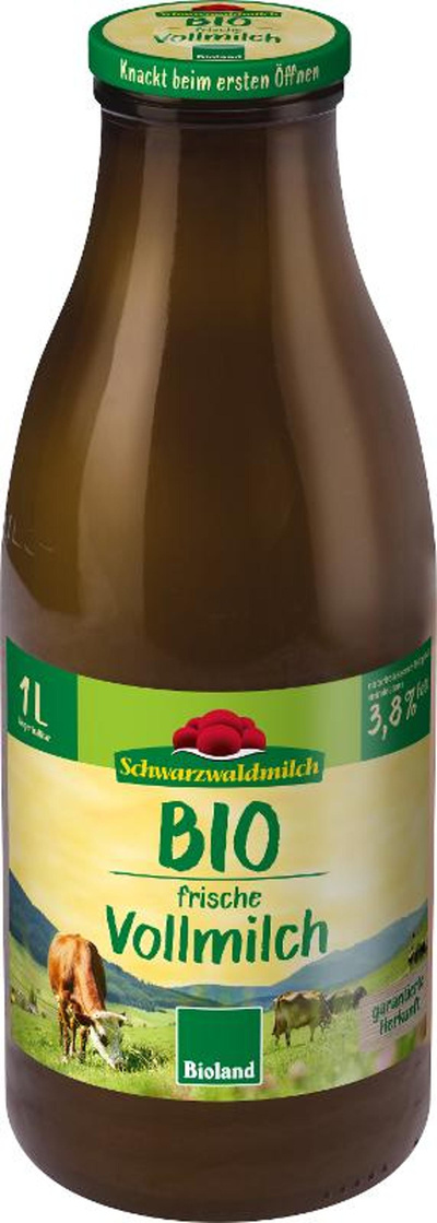 Produktfoto zu Frischmilch 3,8% - Flasche