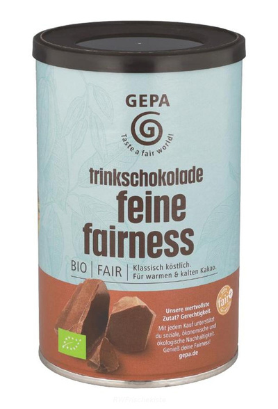 Produktfoto zu Trinkschokolade Gepa
