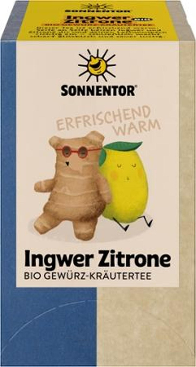 Produktfoto zu Ingwer-Zitronentee