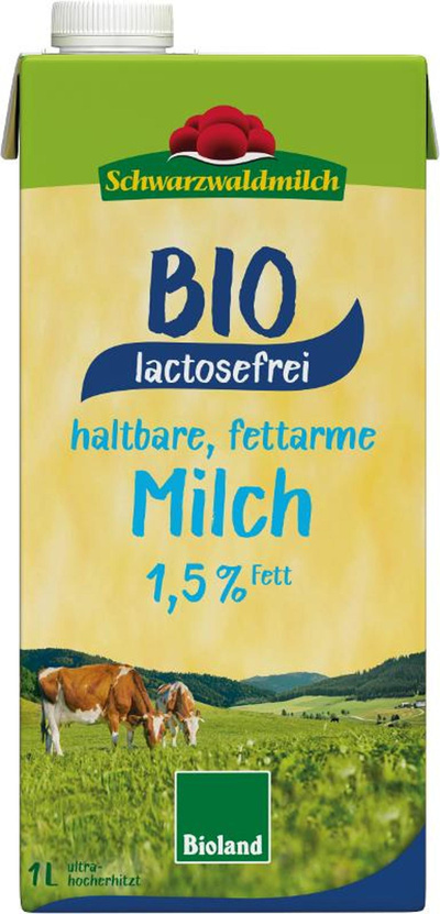 Produktfoto zu H-Milch 1,5% lactosefrei