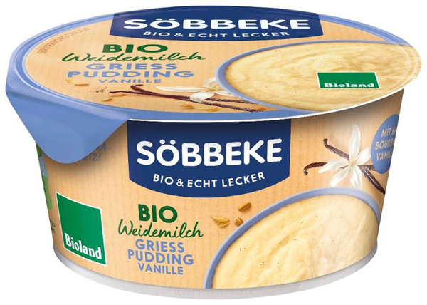 Produktfoto zu Grießpudding Vanille Becher