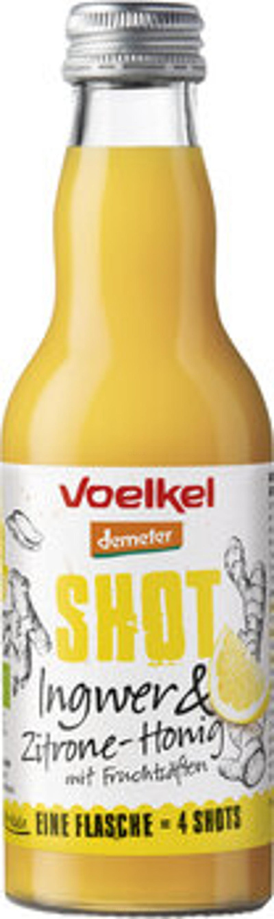 Produktfoto zu Shot Ingwer & Zitrone-Honig