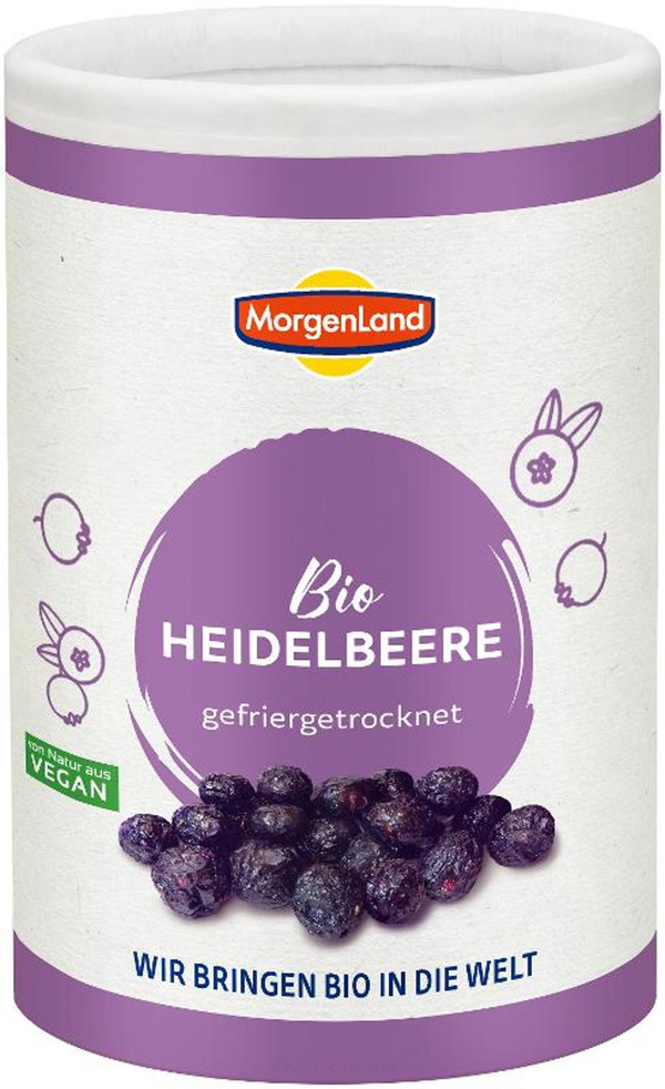 Produktfoto zu Wilde Heidelbeeren gefriergetr