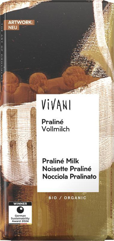 Produktfoto zu Praliné Nougat Schokolade