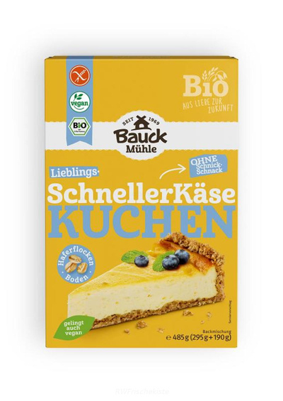 Produktfoto zu Schneller Käsekuchen Backmisch