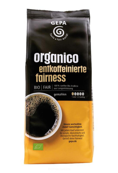 Produktfoto zu Cafe Organico entkoffeiniert