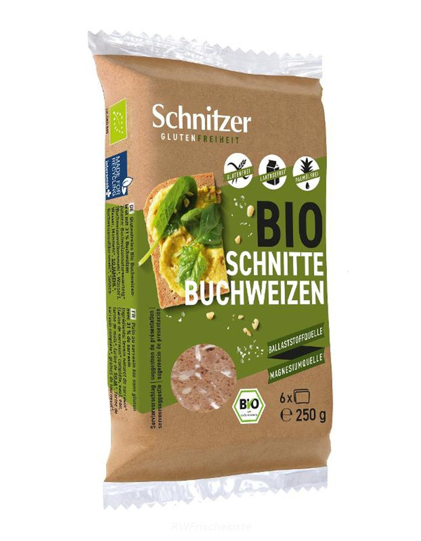 Produktfoto zu Buchweizen Schnitten glutenfrei
